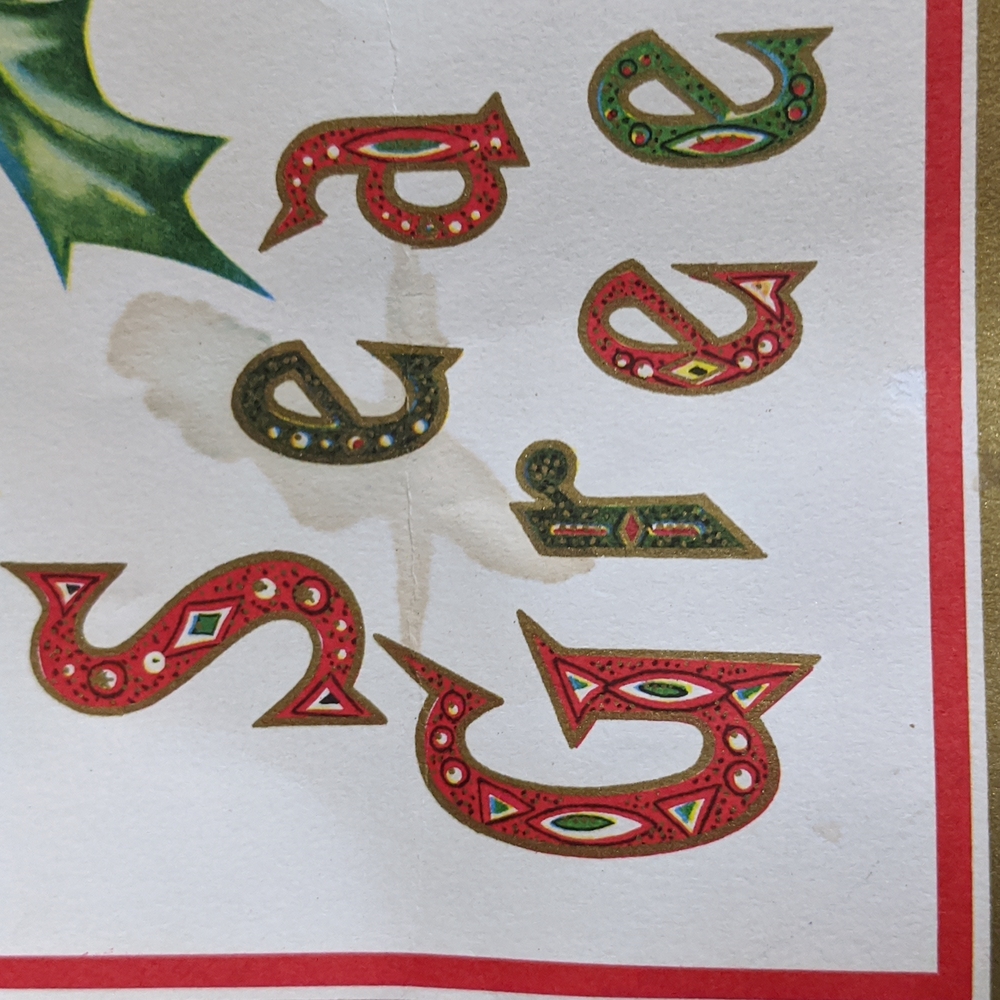 Vintage Hankie, NOS, in original Holiday Packaging - Picture 6 of 8